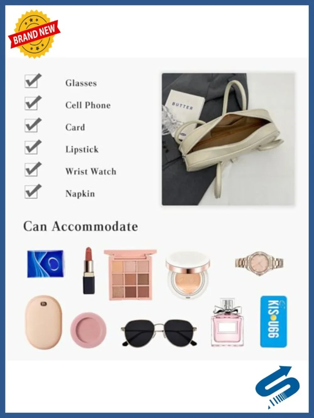 PU Leather Hobo Shoulder Bag for Women, Top Handle, Zip Closure, Fashion Handbag